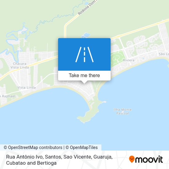 Rua Antônio Ivo map
