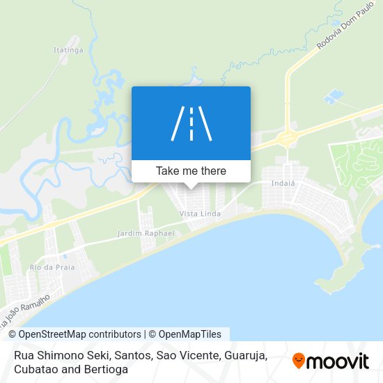 Rua Shimono Seki map
