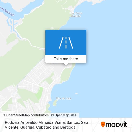 Rodovia Ariovaldo Almeida Viana map