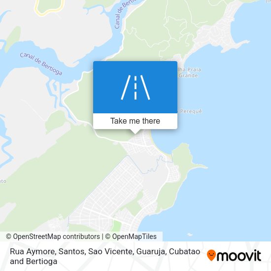 Rua Aymore map