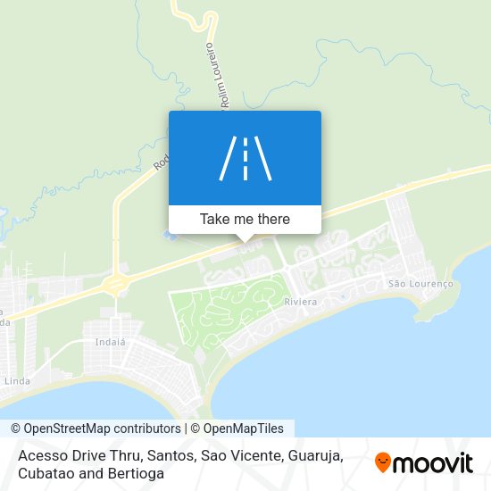 Acesso Drive Thru map