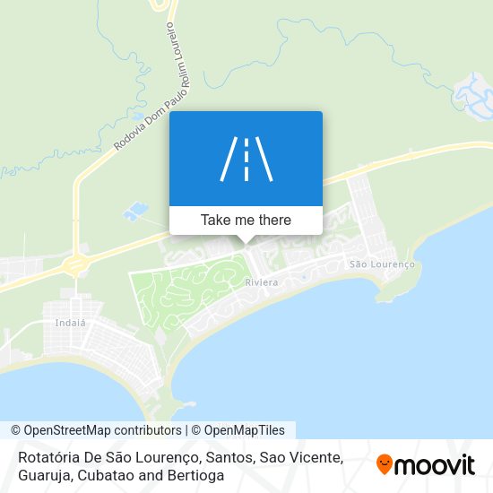 Rotatória De São Lourenço map
