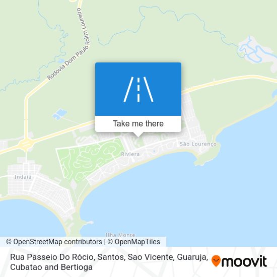 Rua Passeio Do Rócio map