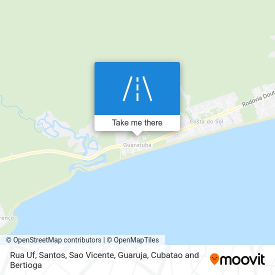 Rua Uf map