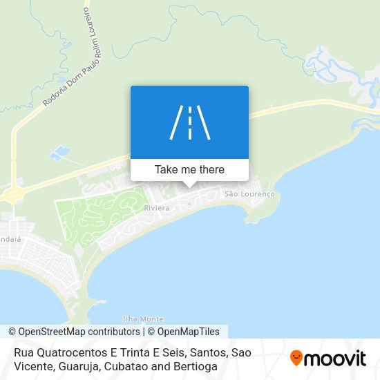 Rua Quatrocentos E Trinta E Seis map