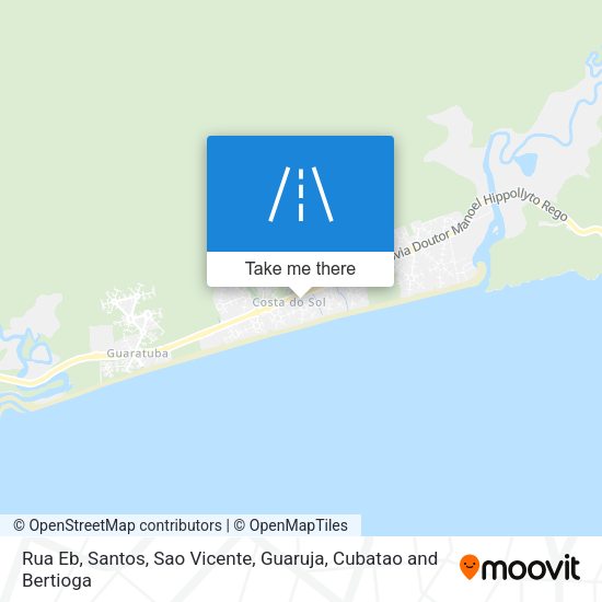 Rua Eb map