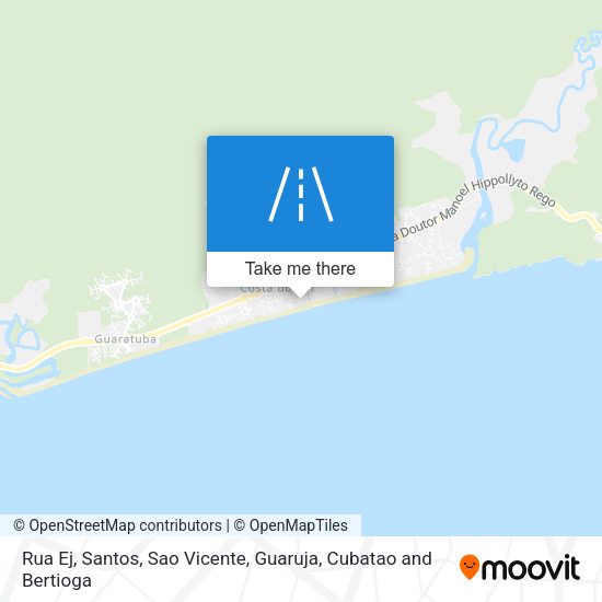 Rua Ej map