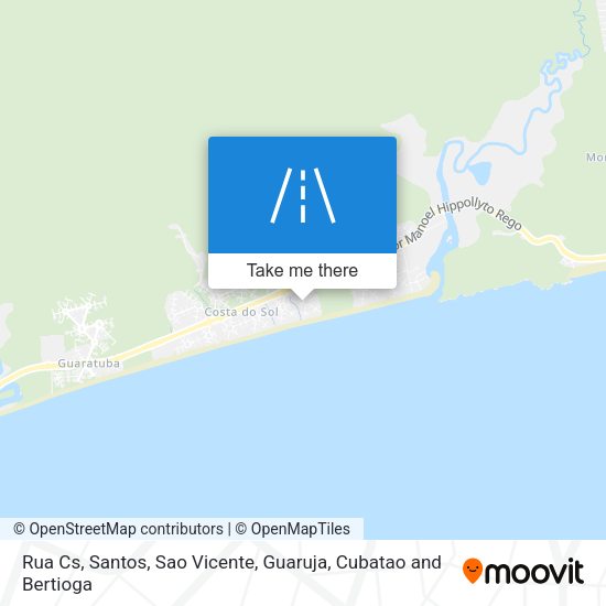 Rua Cs map
