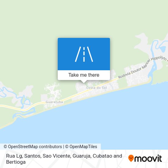 Rua Lg map