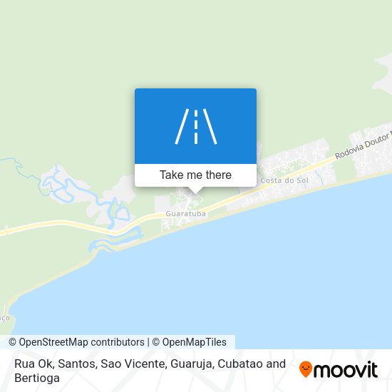 Rua Ok map