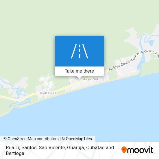 Rua Li map