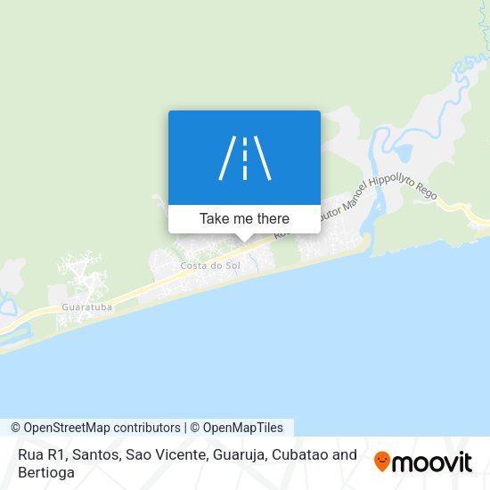 Rua R1 map