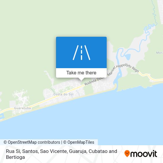 Rua Si map