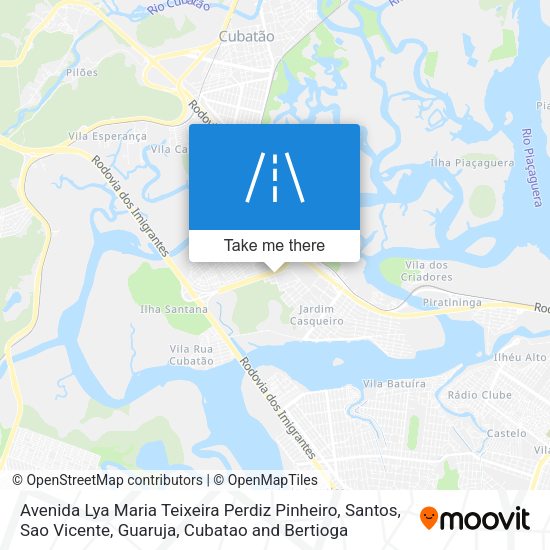 Avenida Lya Maria Teixeira Perdiz Pinheiro map