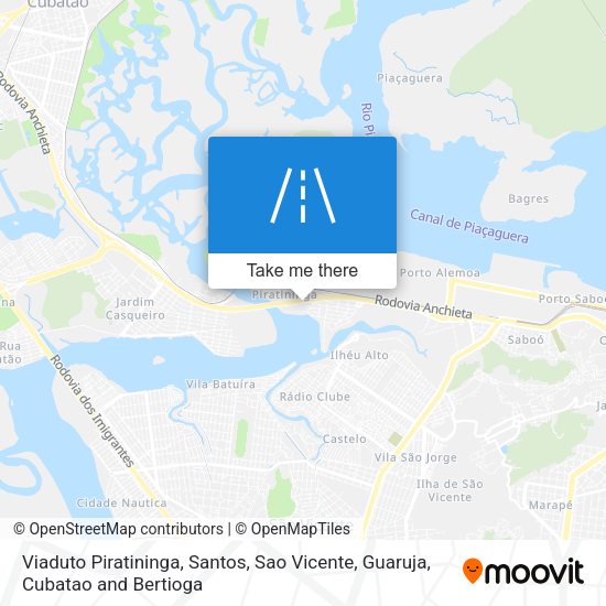 Viaduto Piratininga map