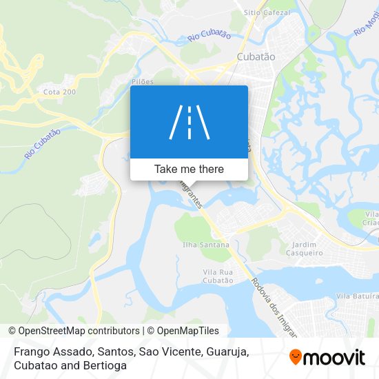 Frango Assado map