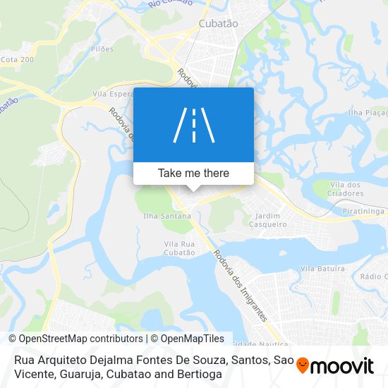 Rua Arquiteto Dejalma Fontes De Souza map