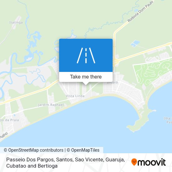Passeio Dos Pargos map