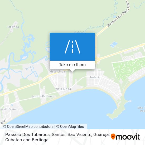 Passeio Dos Tubarões map