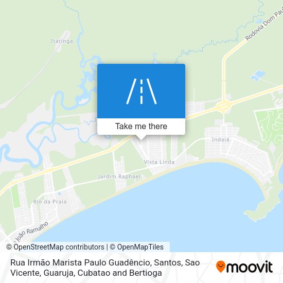 Rua Irmão Marista Paulo Guadêncio map