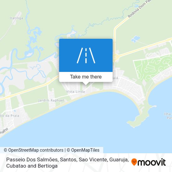 Passeio Dos Salmões map
