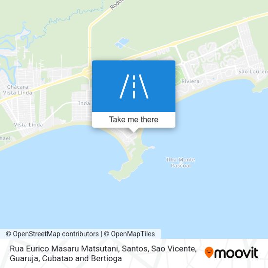 Rua Eurico Masaru Matsutani map