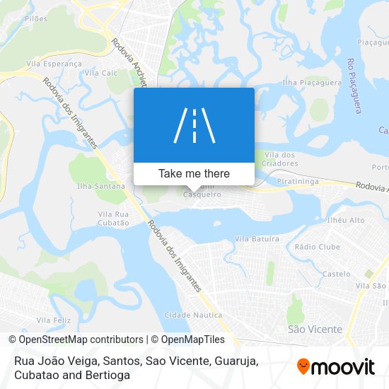 Rua João Veiga map