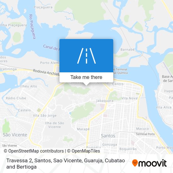 Travessa 2 map