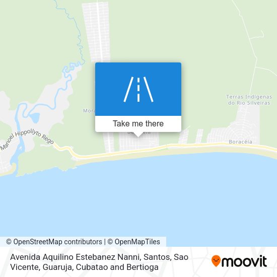 Avenida Aquilino Estebanez Nanni map