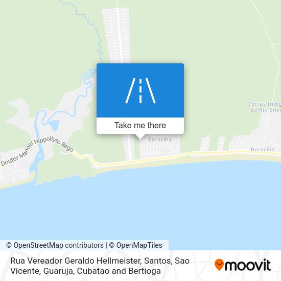 Rua Vereador Geraldo Hellmeister map