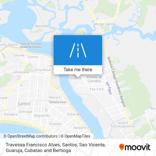 Travessa Francisco Alves map