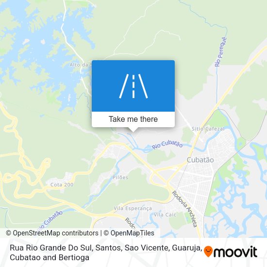Rua Rio Grande Do Sul map