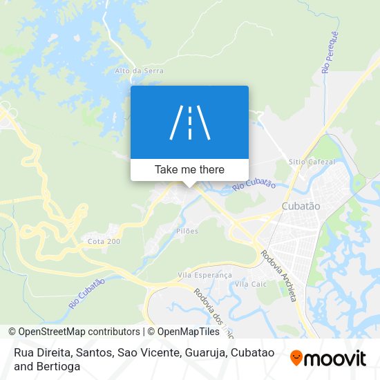 Rua Direita map