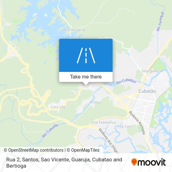 Rua 2 map