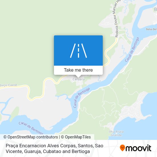 Praça Encarnacion Alves Corpas map