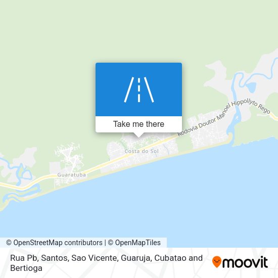 Rua Pb map