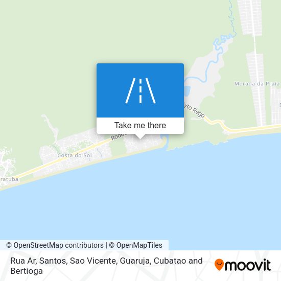 Rua Ar map