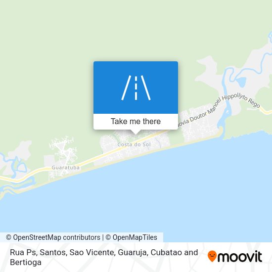 Rua Ps map