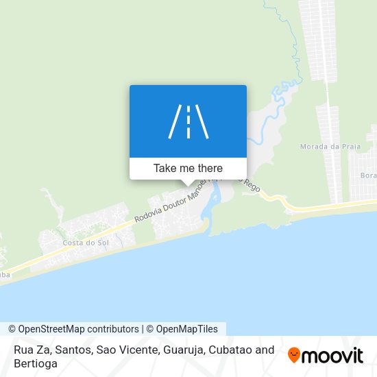 Rua Za map