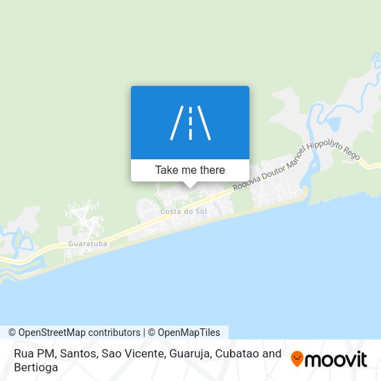 Rua PM map