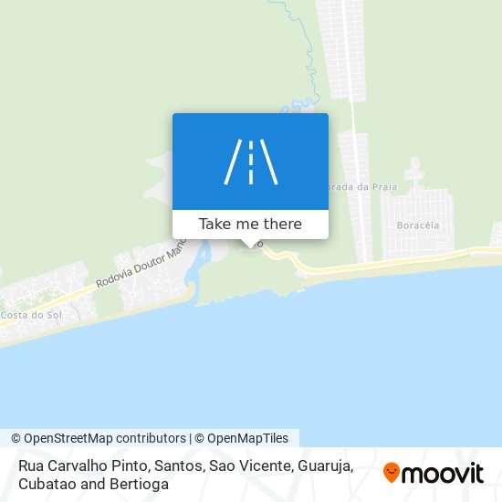 Rua Carvalho Pinto map