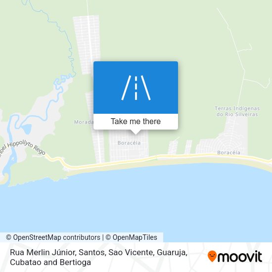 Rua Merlin Júnior map