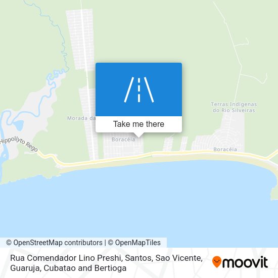 Rua Comendador Lino Preshi map