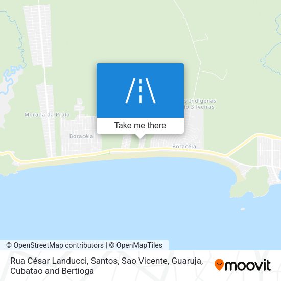 Rua César Landucci map