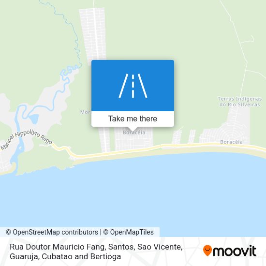 Rua Doutor Mauricio Fang map