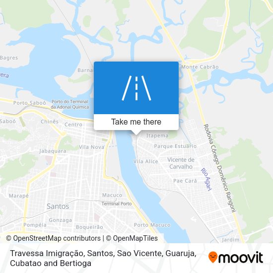Travessa Imigração map