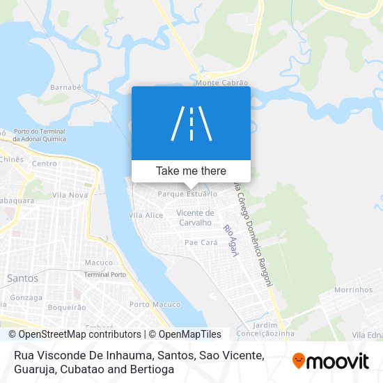Rua Visconde De Inhauma map
