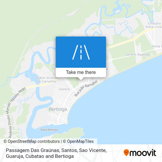 Passagem Das Graúnas map