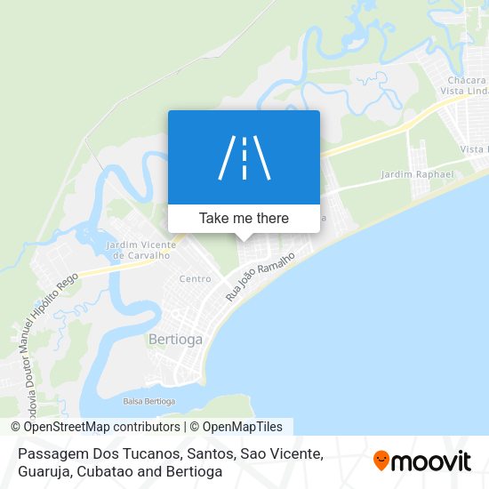 Passagem Dos Tucanos map