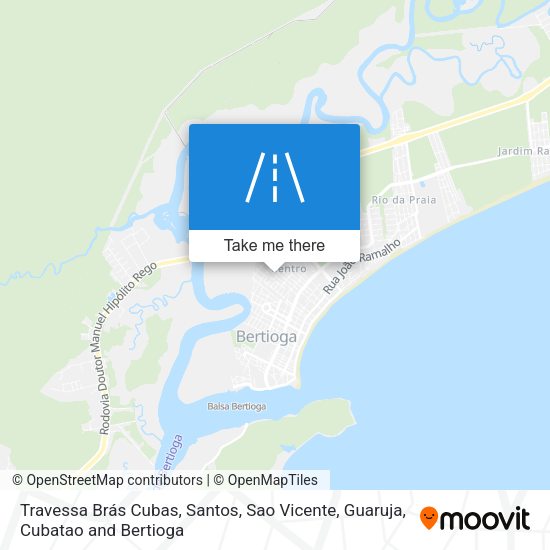 Travessa Brás Cubas map